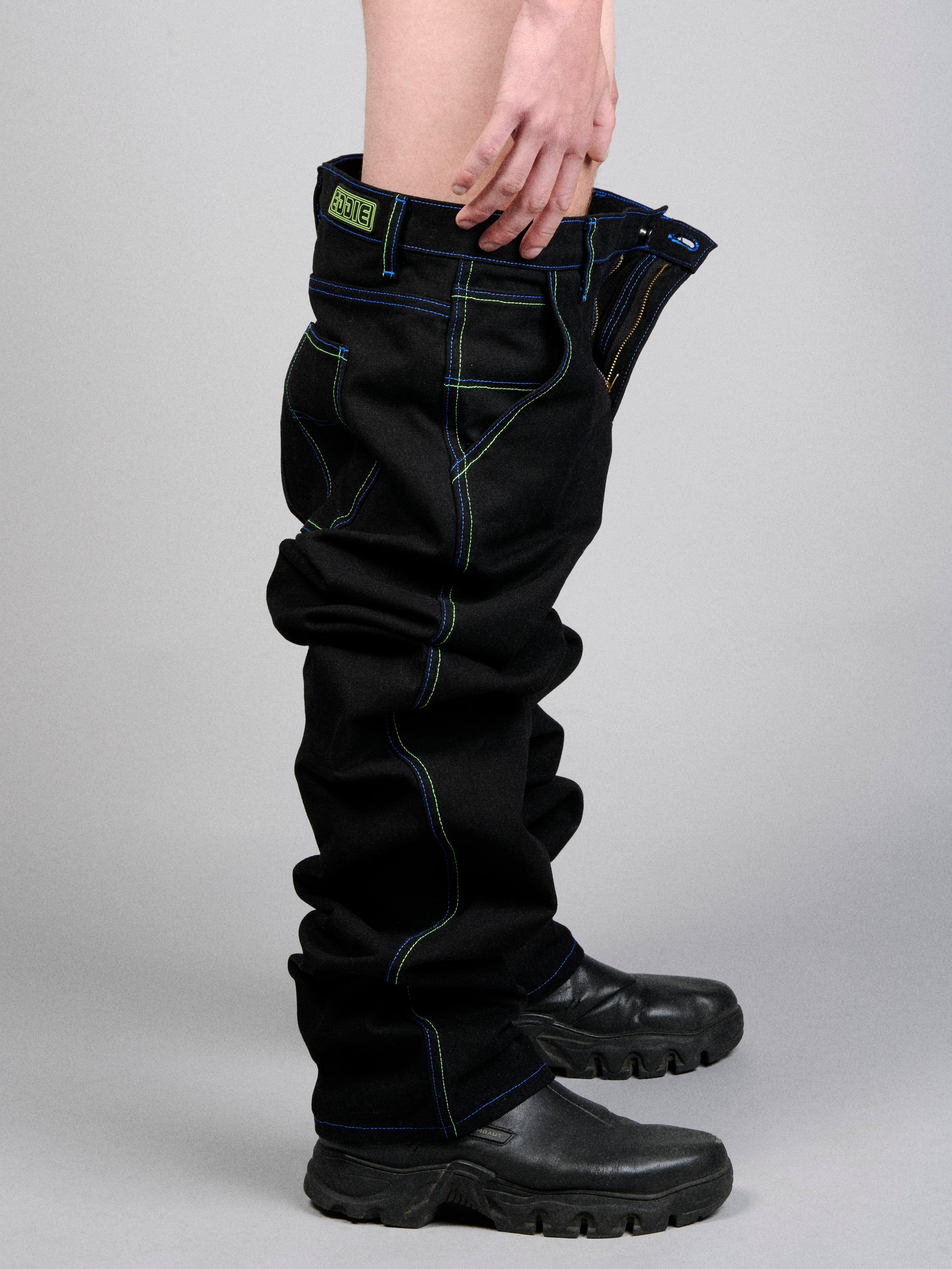 LASER STITCH WORK PANT